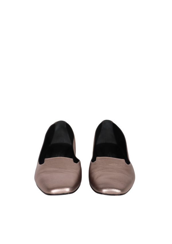 LEATHER LOAFERS 35