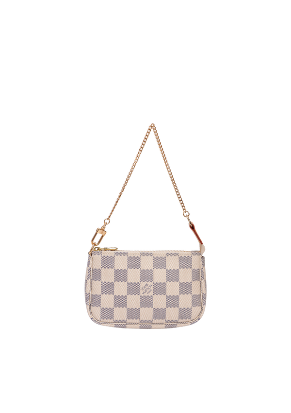 DAMIER AZUR POCHETTE ACCESSOIRES MINI