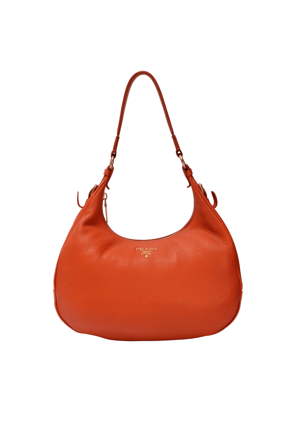 BOLSA PRADA VITELLO DAINO HOBO LARANJA ORIGINAL – Gringa BOLSA PRADA VITELLO DAINO HOBO LARANJA ORIGINAL – Gringa
