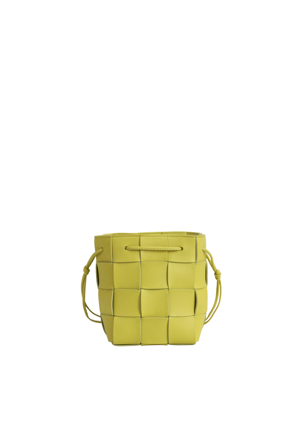 SMALL CASSETTE BUCKET BAG