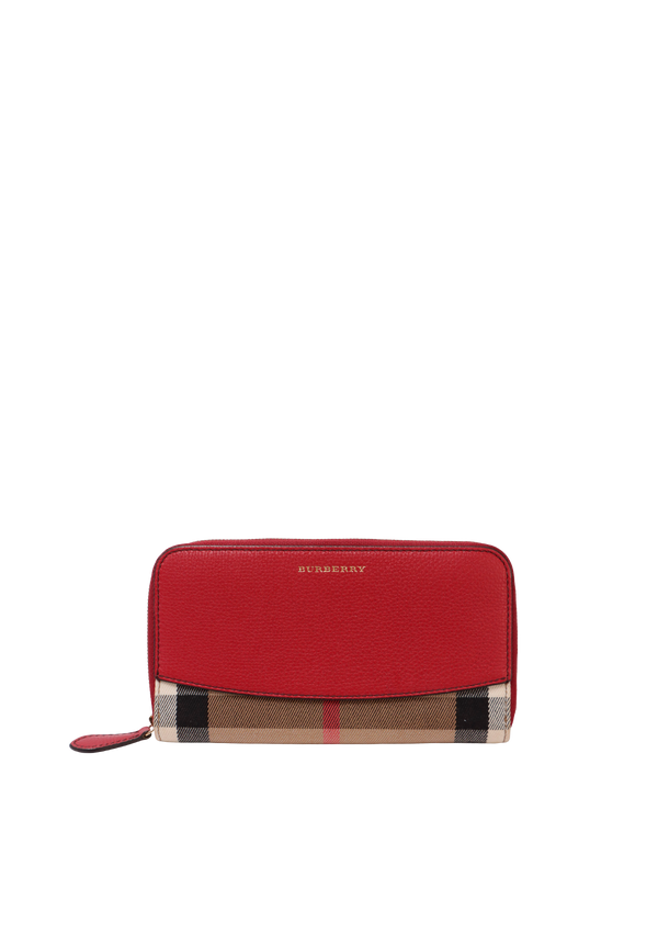 HOUSE CHECK CONTINENTAL WALLET