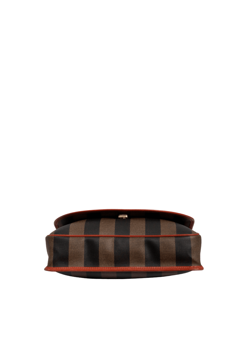 VINTAGE PEQUIN FLAP MESSENGER BAG