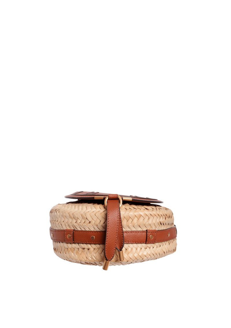 MEDIUM MARCIE RAFFIA CROSSBODY BAG