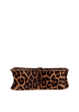 CALF HAIR LARGE ROCKSTUD GLAM LOCK