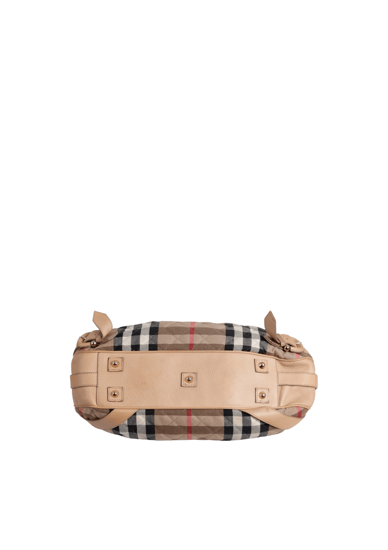 HOUSE CHECK MARGARET DRAWSTRING BAG