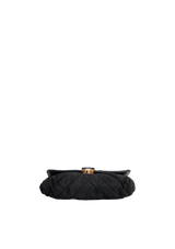 QUILTED TESSUTO PUSHLOCK CHAIN FLAP BAG