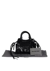 MINI NEO CLASSIC CROCO EMBOSSED BAG