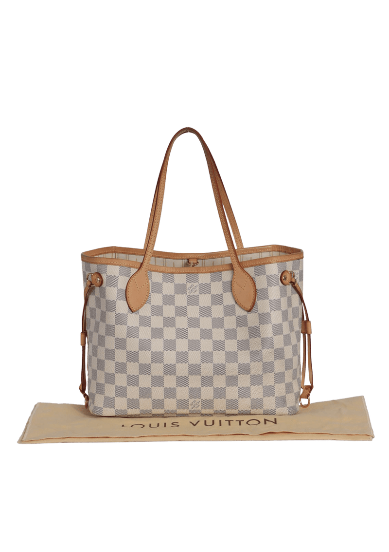 DAMIER AZUR NEVERFULL PM