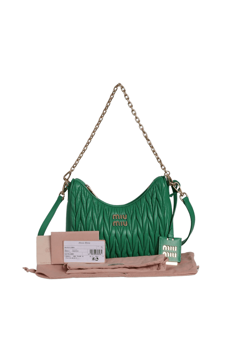 MATELASSE CHAIN-LINK BAG