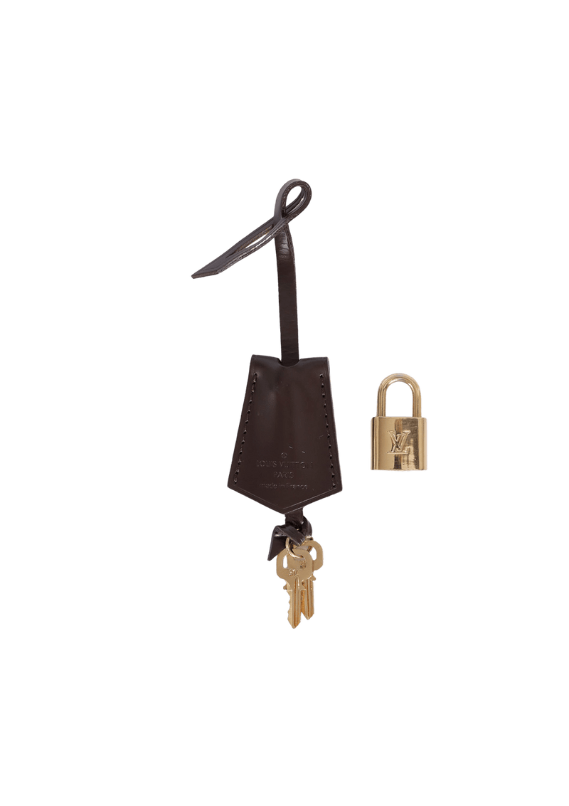 CLOCHETTE WITH BRASS LOCK & KEY SET