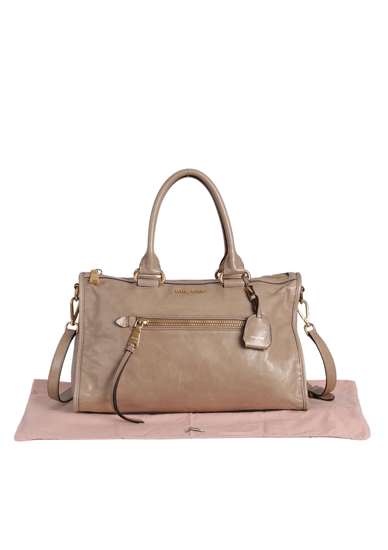 VITELLO SHINE SATCHEL