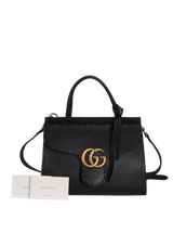 GG MARMONT SMALL TOP HANDLE BAG