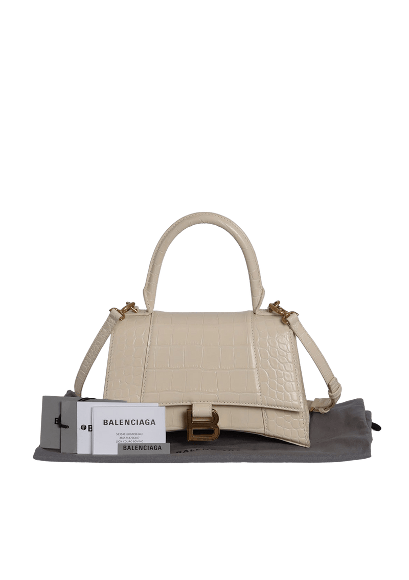 HOURGLASS XS CROCO EMBOSSED