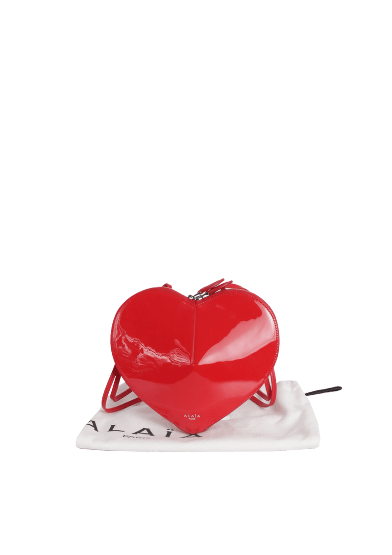 PATENT LEATHER LE COEUR BAG