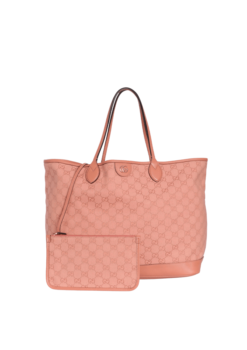 LARGE GG CANVAS OPHIDIA TOTE