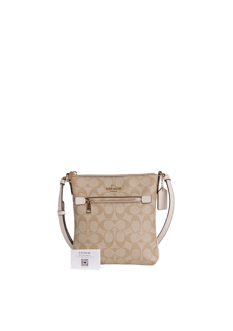 SIGNATURE ROWAN FILE CROSSBODY BAG