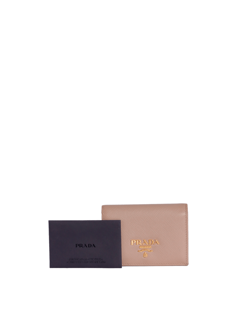 SAFFIANO BI-FOLD COMPACT WALLET