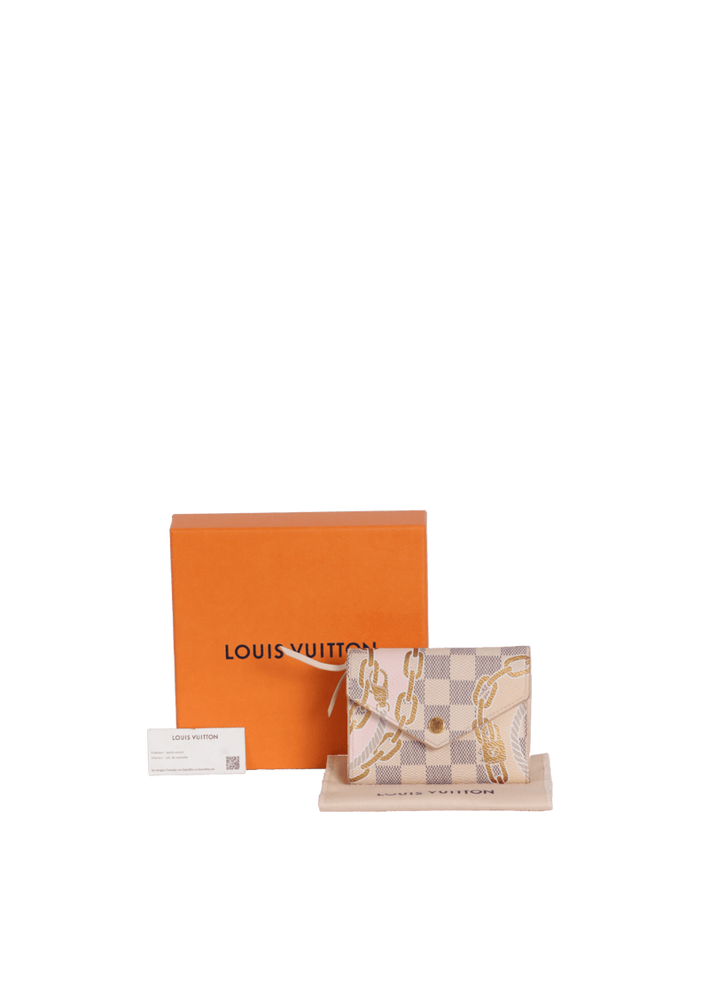 VICTORINE DAMIER AZUR WALLET