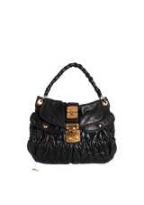 MATELASSÊ BLACK SATCHEL