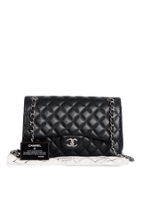 JUMBO CLASSIC DOUBLE FLAP BAG LAMBSKIN