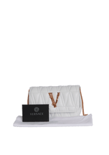 QUILTED VIRTUS SHOULDER BAG