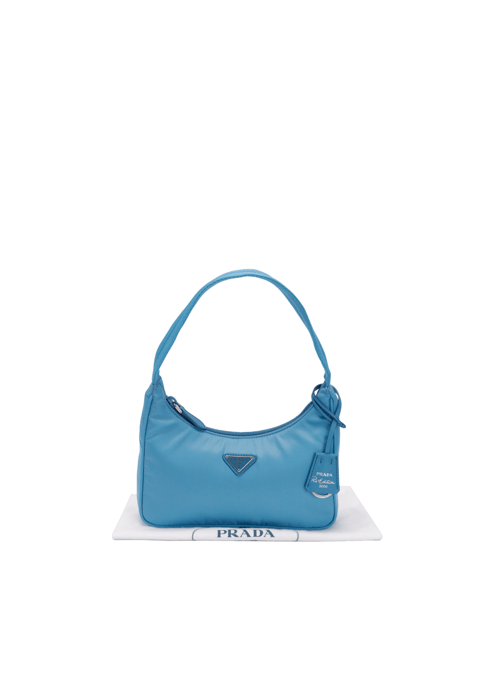 BOLSA PRADA MINI RE-NYLON RE-EDITION 2000 AZUL ORIGINAL – Gringa