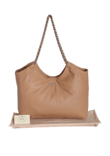 VITELLO SOFT CHAIN TOTE