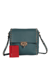 ROCKSTUD FLIP LOCK FLAP MESSENGER BAG