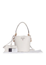 ROPE DETAIL TAMBOUR BUCKET BAG