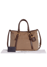 JACQUARD CANAPA LOGO TOTE