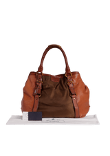 LEATHER SHOULDER BAG