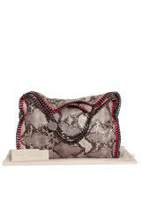 ALTER-PYTHON FALABELLA FOLD-OVER TOTE