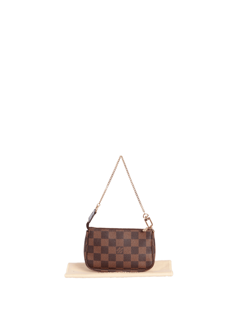 DAMIER ÉBÈNE POCHETTE ACCESSOIRES MINI