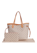 DAMIER AZUR NEVERFULL MM