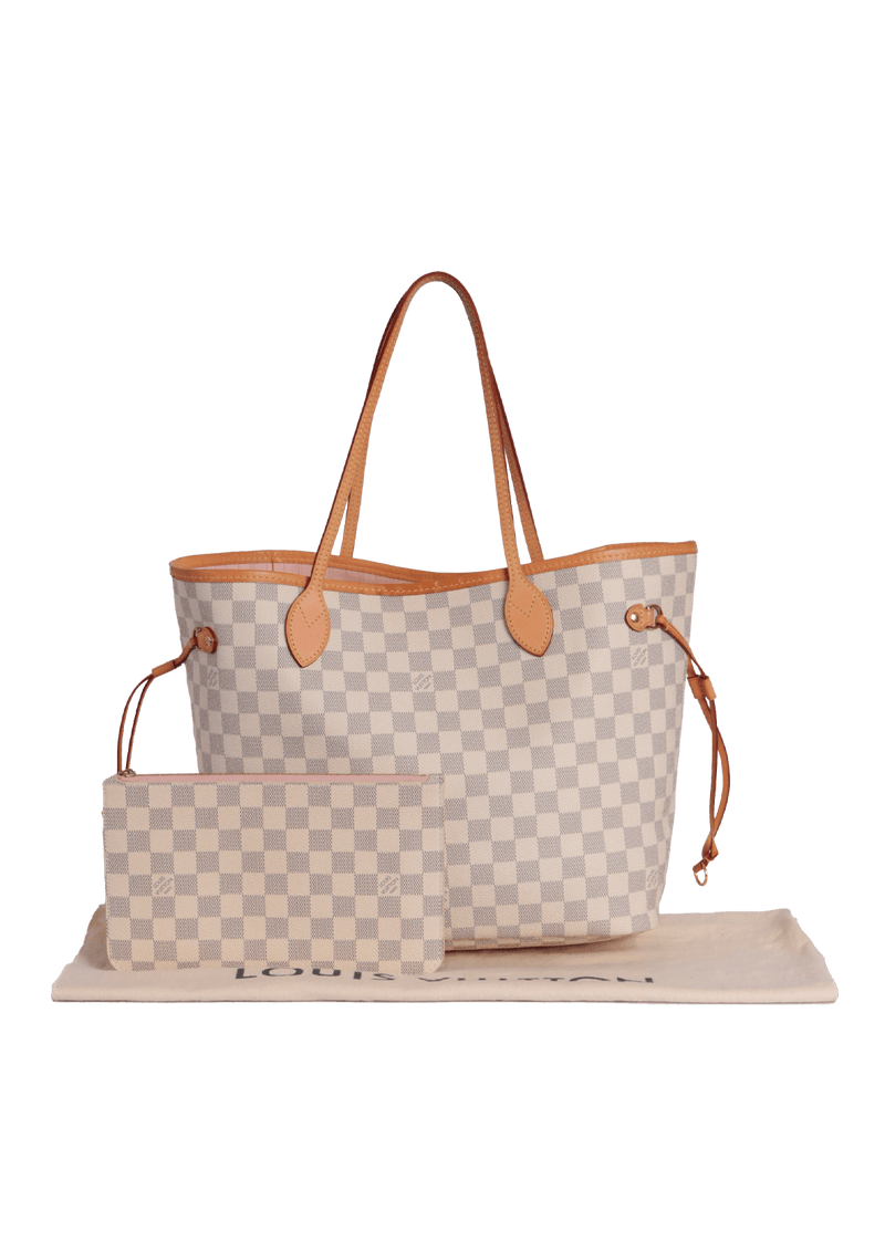 DAMIER AZUR NEVERFULL MM