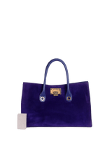 SUEDE RILEY TOTE BAG