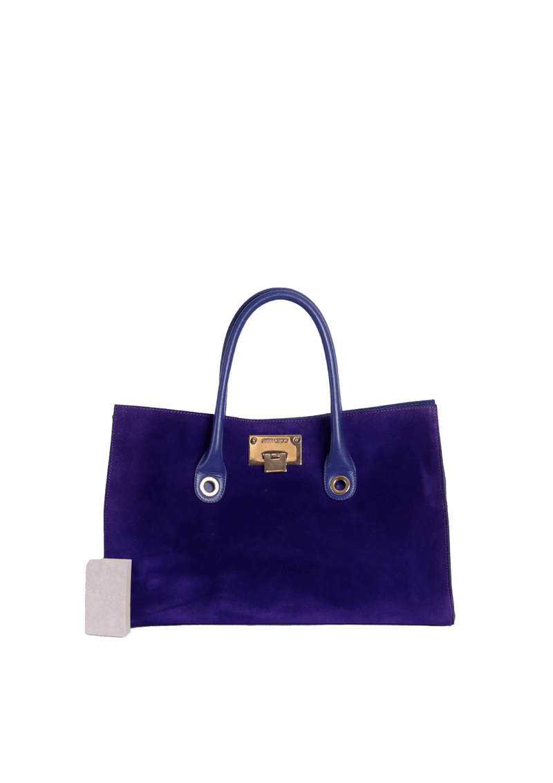 SUEDE RILEY TOTE BAG