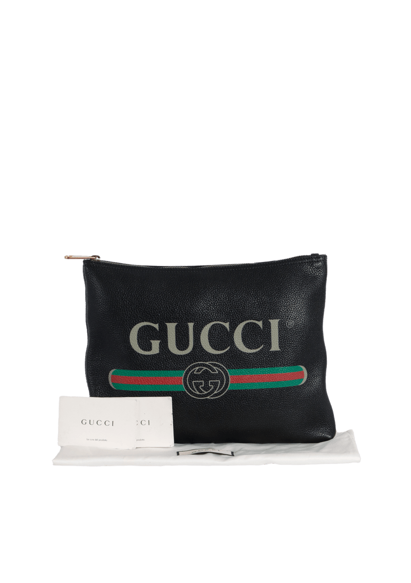 LOGO ZIP POUCH