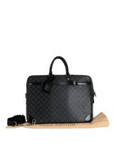 DAMIER GRAPHITE OVERNIGHT BRIEFCASE