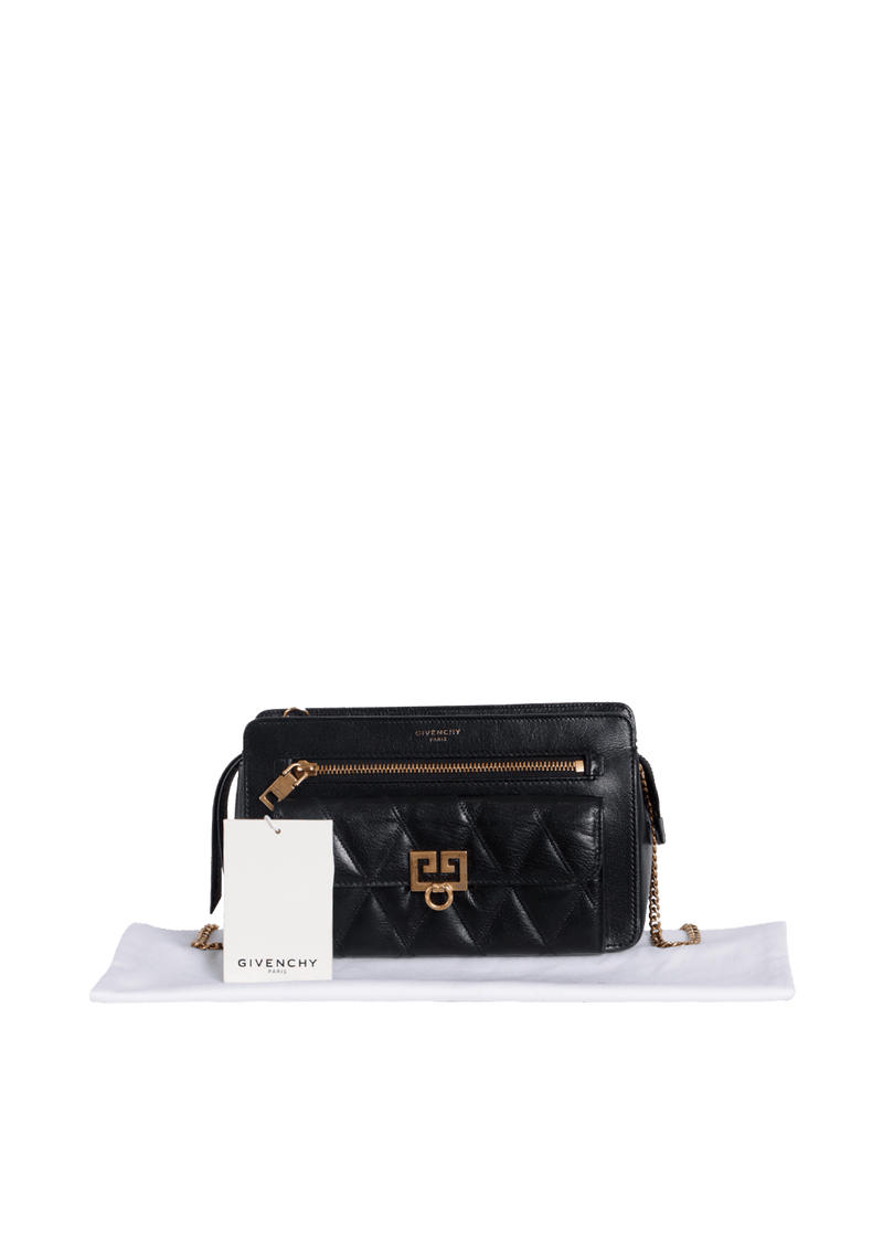 LEATHER SHOULDER BAG