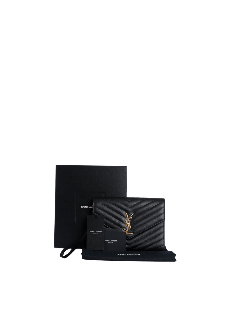 CASSANDRE MATELASSÉ FLAP POUCH