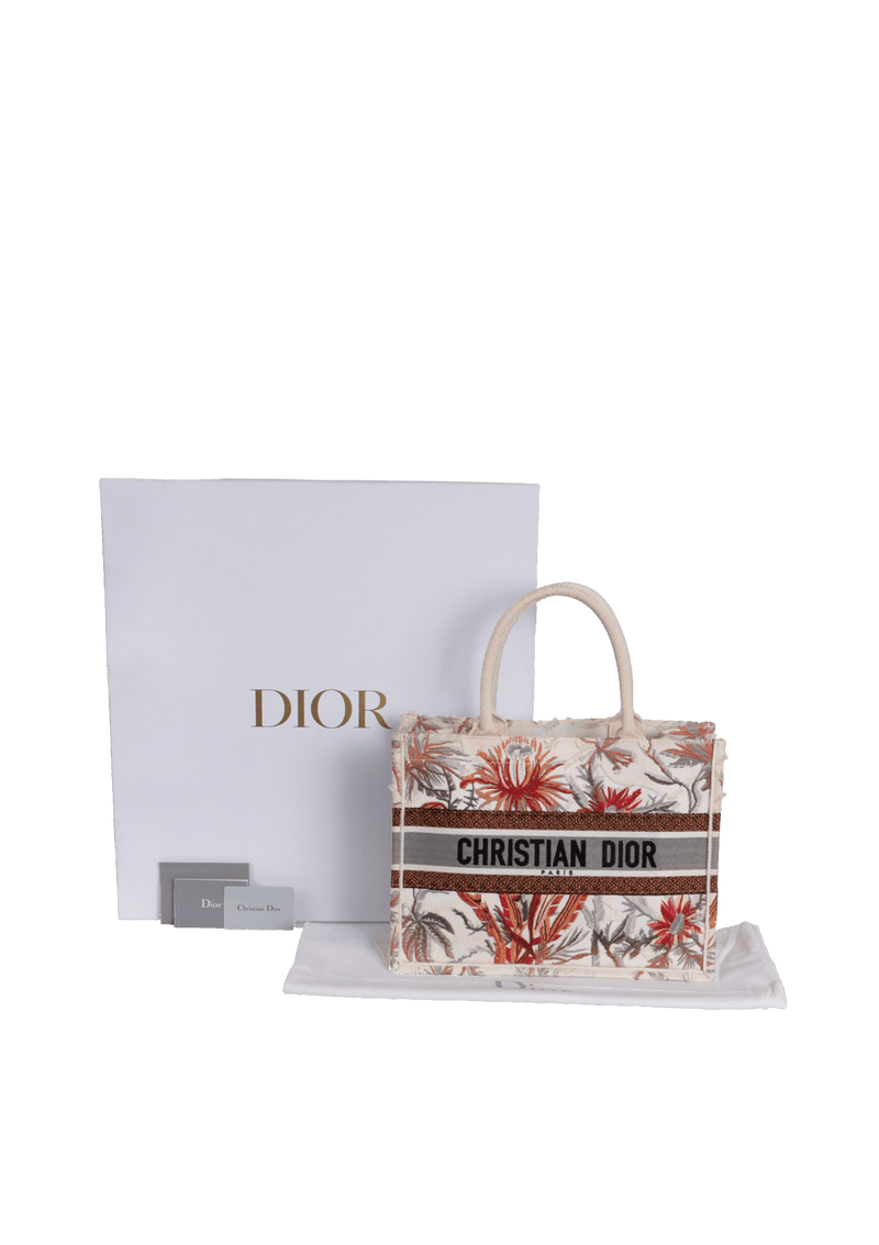 MEDIUM TOILE DE JOUY TROPICALIA BOOK TOTE