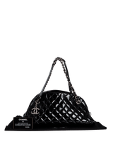 SMALL JUST MADEMOISELLE BOWLING BAG PATENT LEATHER