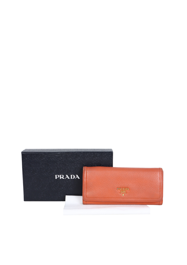 LEATHER CONTINENTAL WALLET
