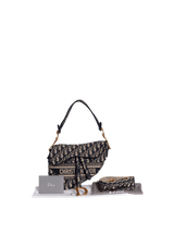 OBLIQUE SADDLE BAG + STRAP