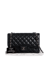 JUMBO CLASSIC DOUBLE FLAP BAG CAVIAR