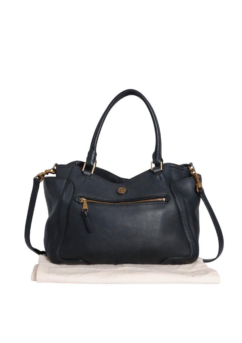 LEATHER SATCHEL BAG