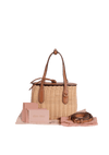 WICKER HANDBAG