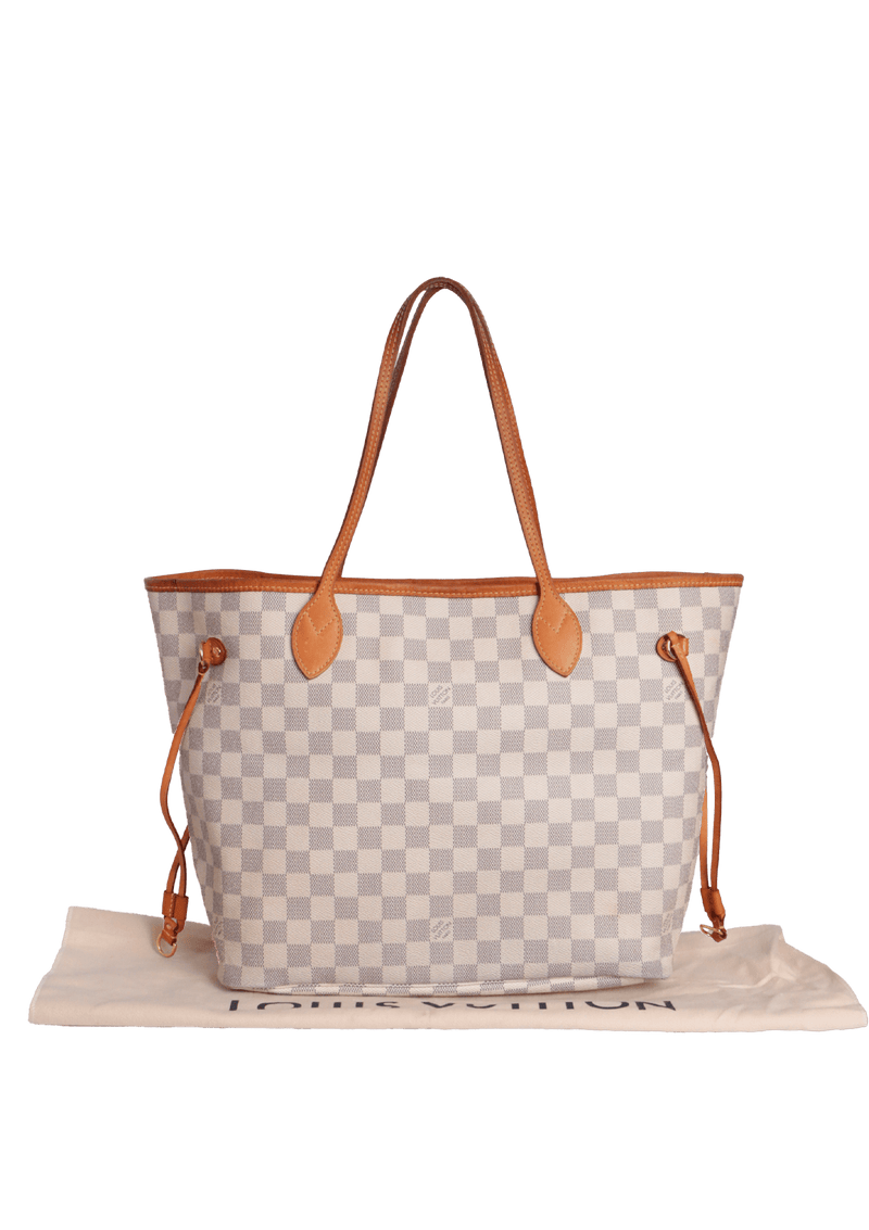 DAMIER AZUR NEVERFULL MM