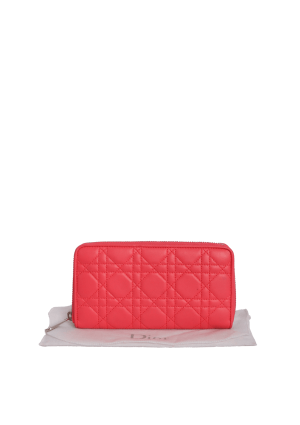 CANNAGE LADY DIOR CONTINENTAL WALLET